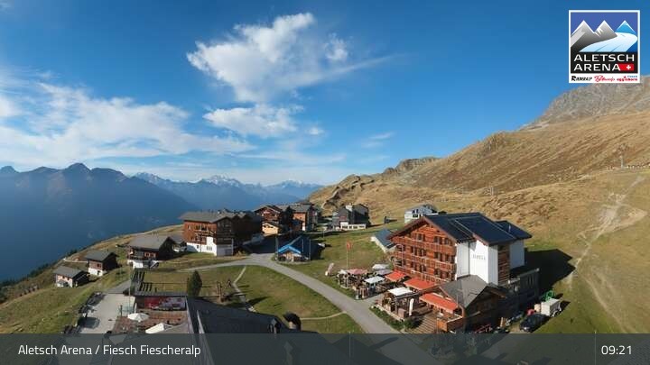 Archived image Webcam Aletsch Arena - View Fiescheralp
