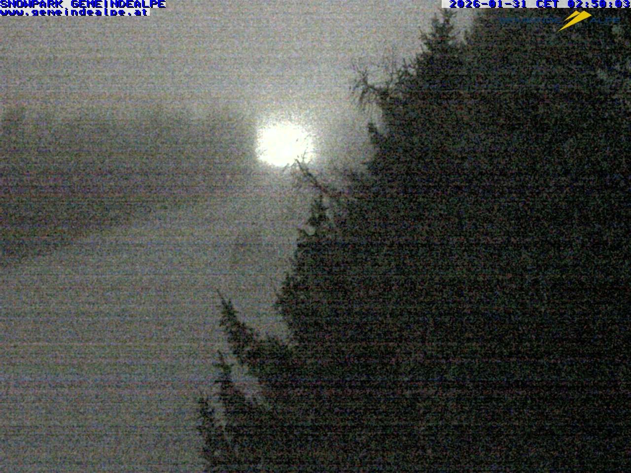 Archiv Foto Webcam Mitterbach - Gemeindealpe Snowpark