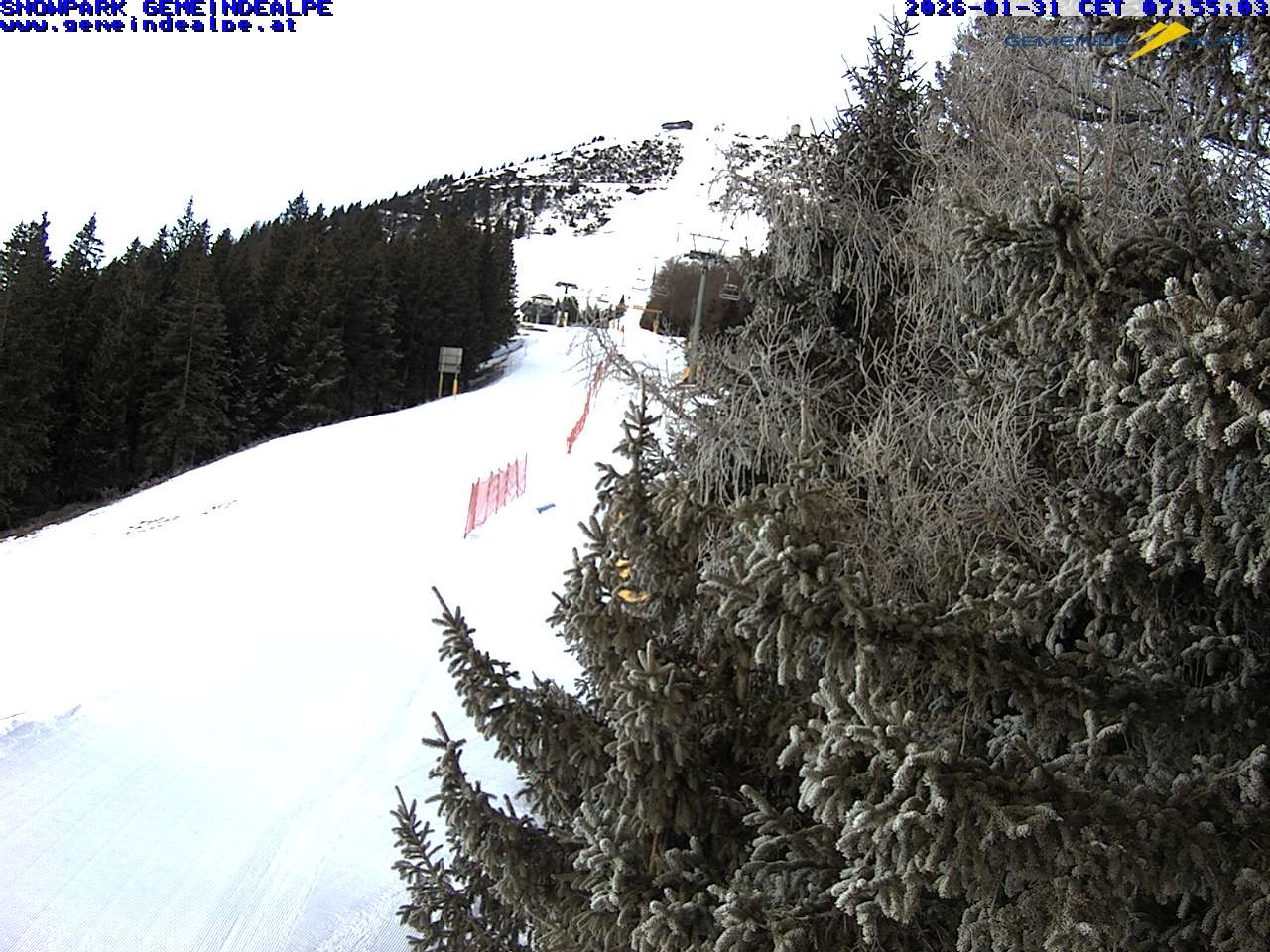 Archiv Foto Webcam Mitterbach - Gemeindealpe Snowpark