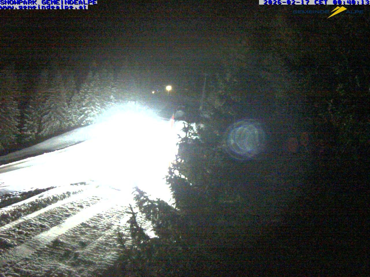 Archiv Foto Webcam Mitterbach - Gemeindealpe Snowpark