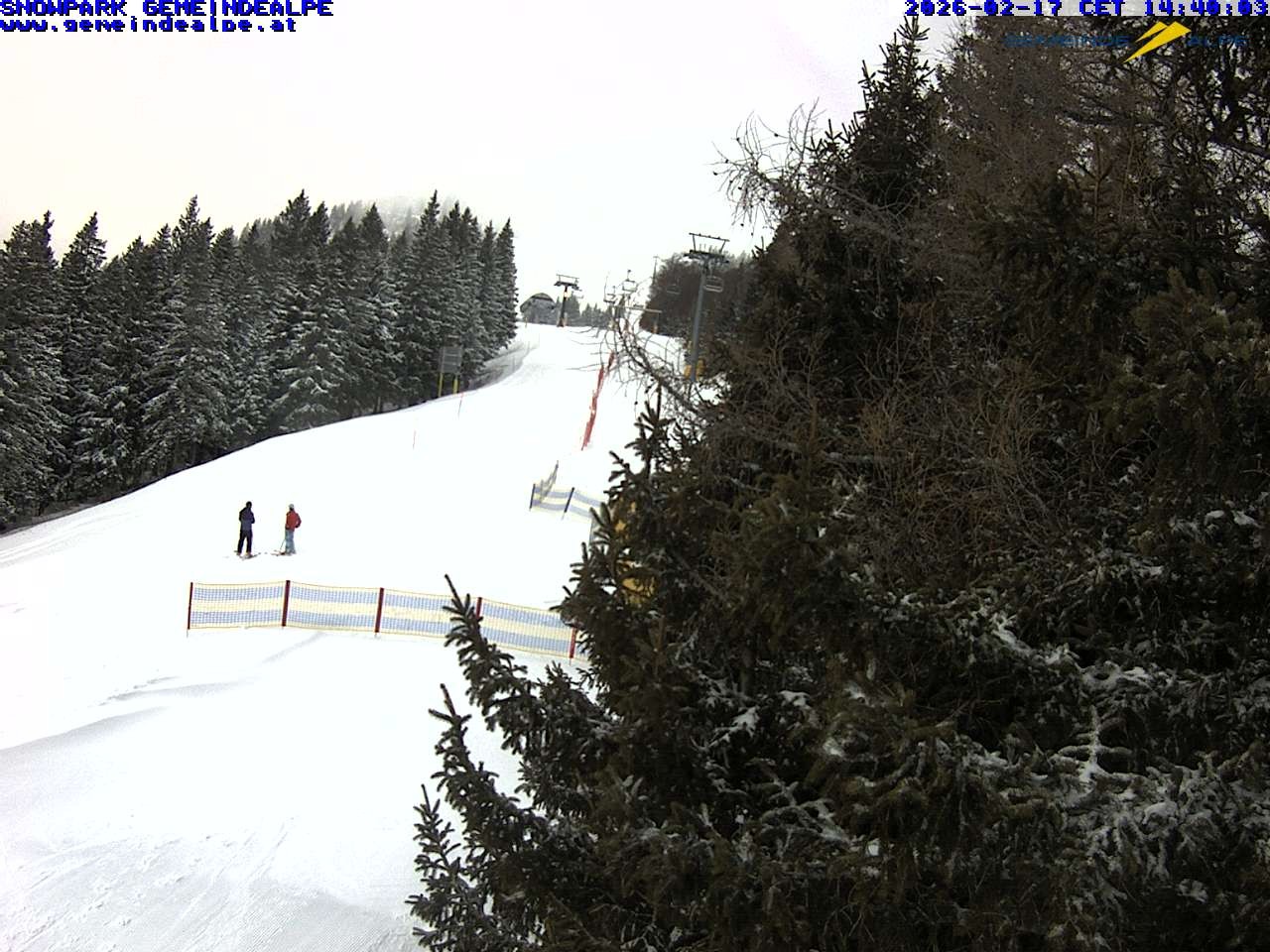 Archiv Foto Webcam Mitterbach - Gemeindealpe Snowpark