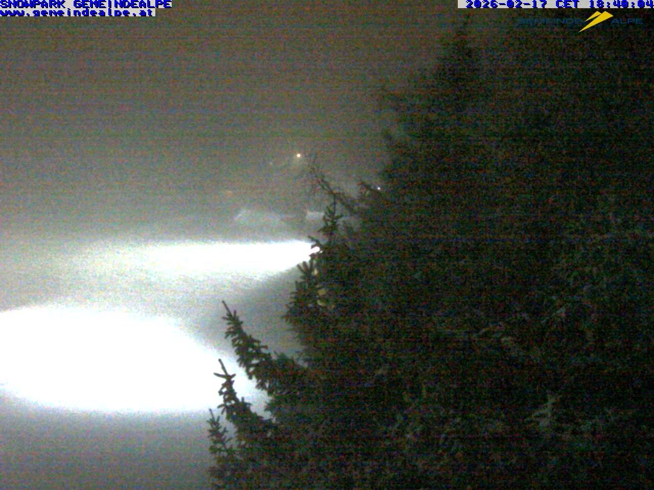 Archiv Foto Webcam Mitterbach - Gemeindealpe Snowpark