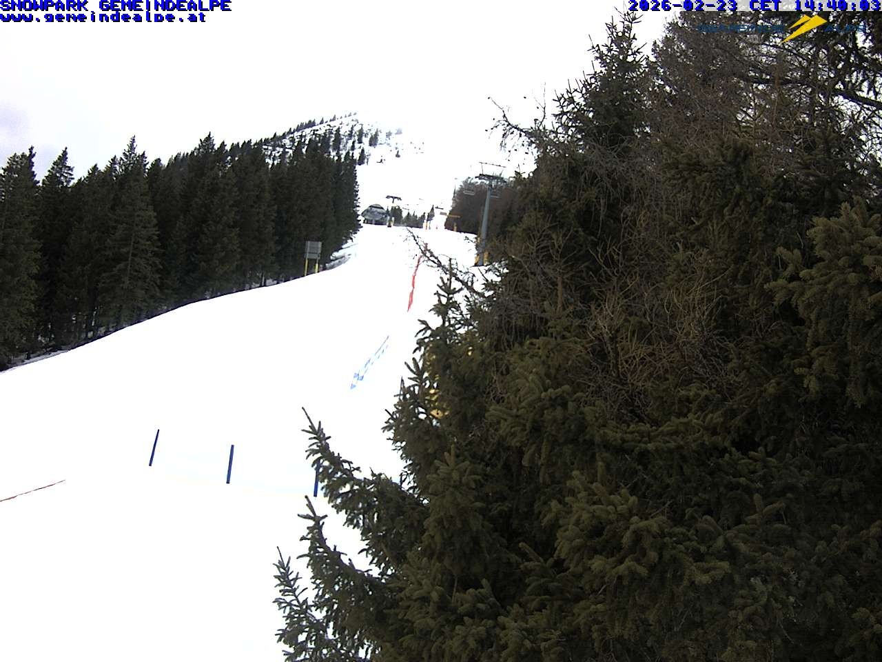 Archiv Foto Webcam Mitterbach - Gemeindealpe Snowpark