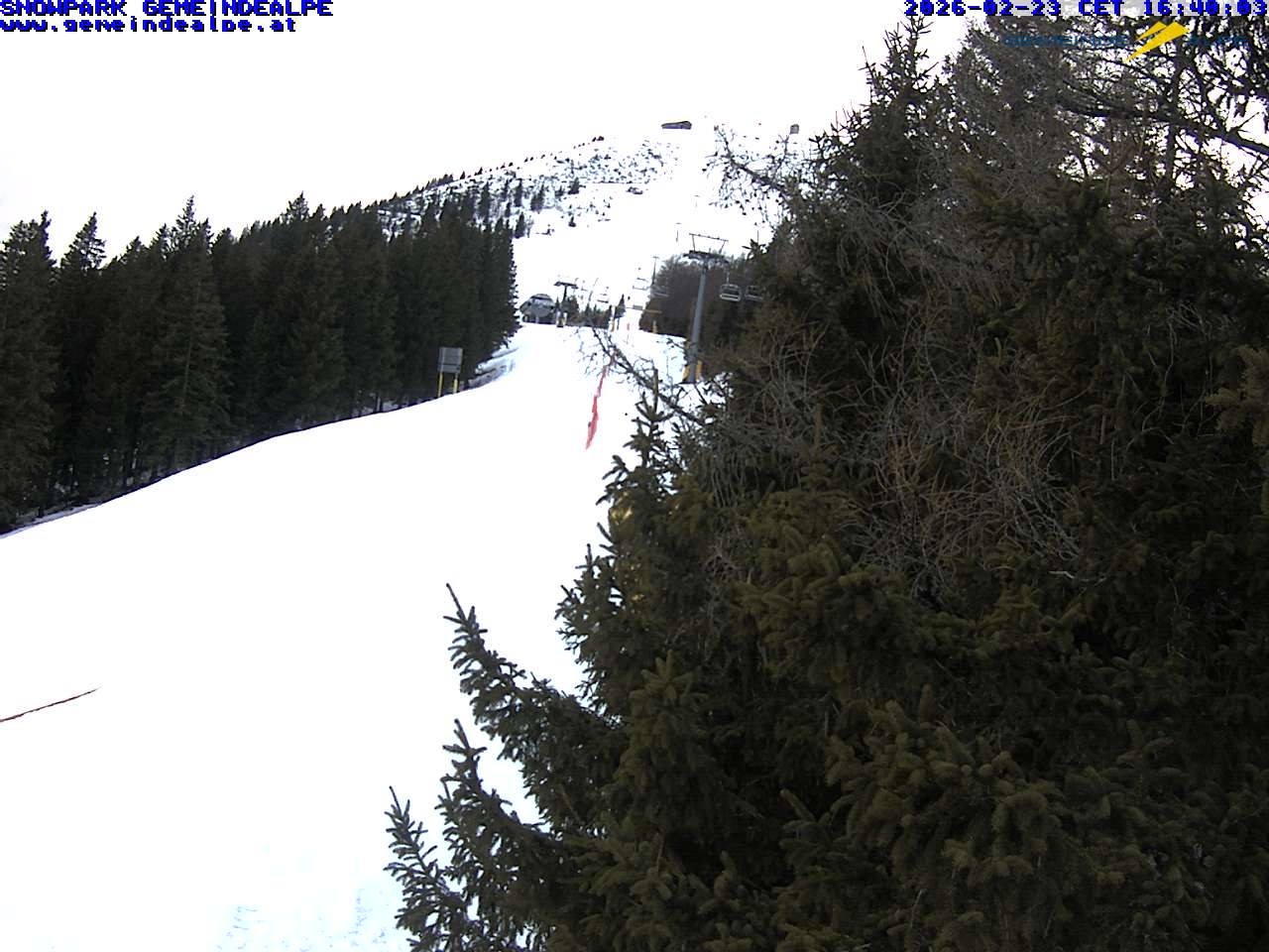 Archiv Foto Webcam Mitterbach - Gemeindealpe Snowpark