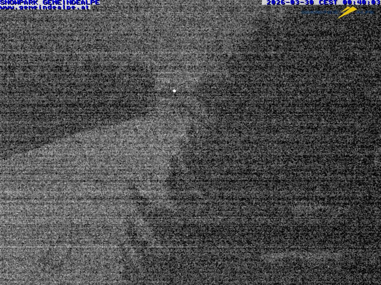 Archiv Foto Webcam Mitterbach - Gemeindealpe Snowpark