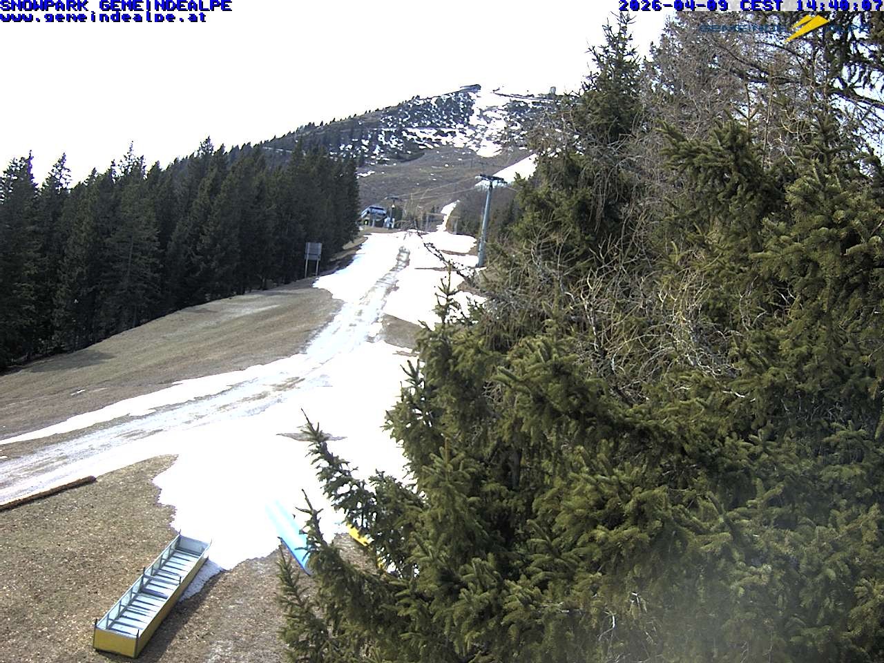 Archiv Foto Webcam Mitterbach - Gemeindealpe Snowpark