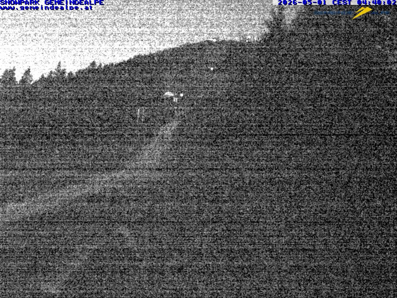 Archiv Foto Webcam Mitterbach - Gemeindealpe Snowpark