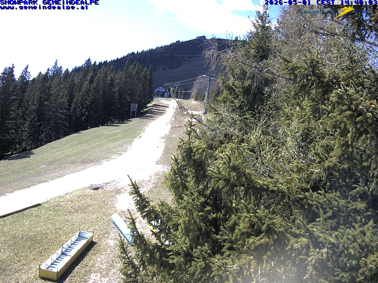 Archiv Foto Webcam Mitterbach - Gemeindealpe Snowpark