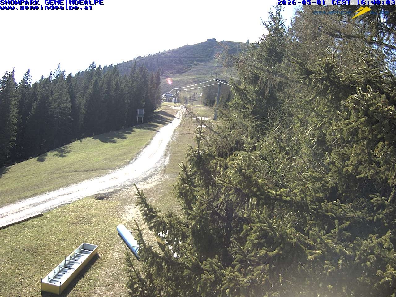 Archiv Foto Webcam Mitterbach - Gemeindealpe Snowpark