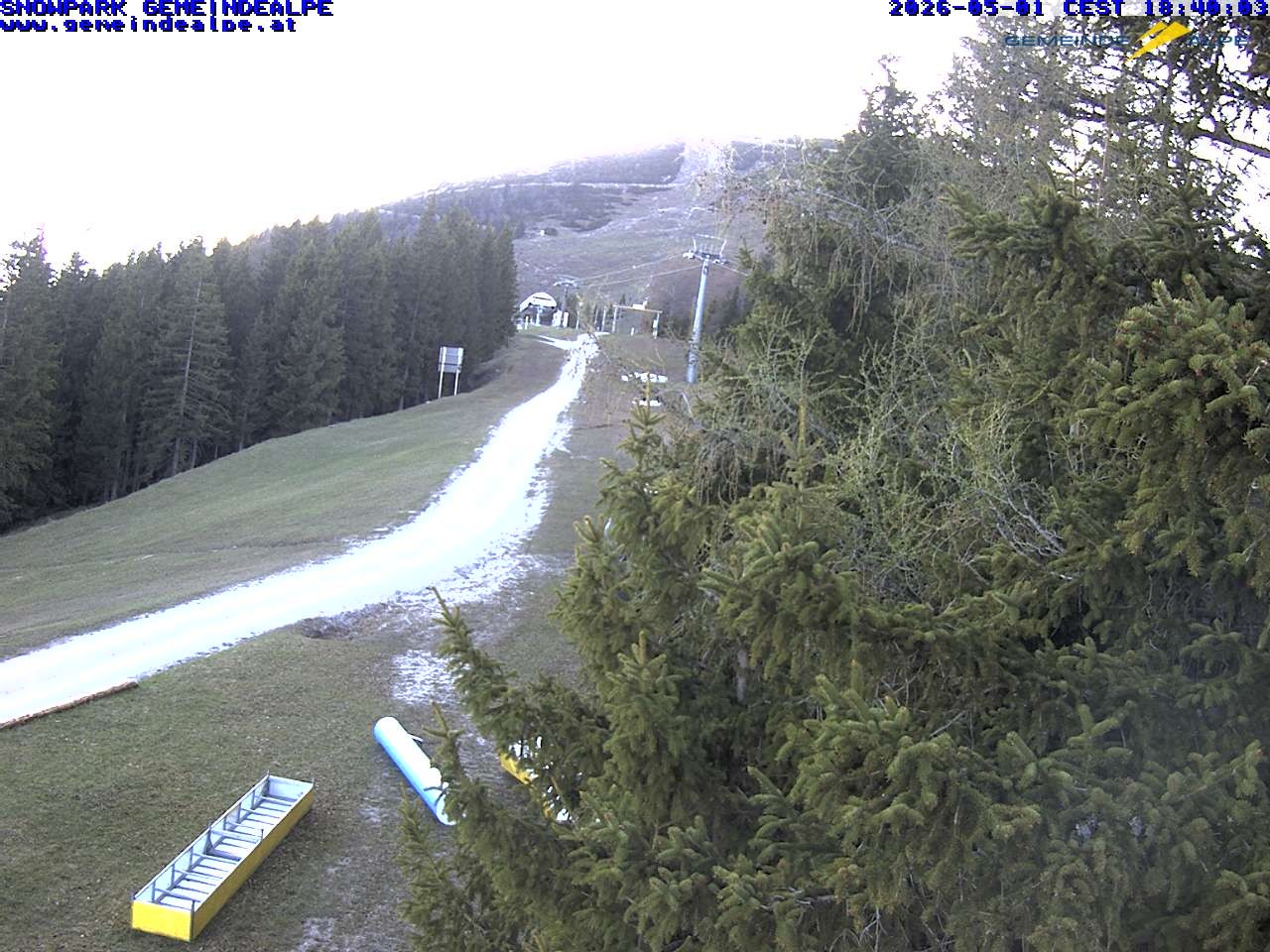 Archiv Foto Webcam Mitterbach - Gemeindealpe Snowpark