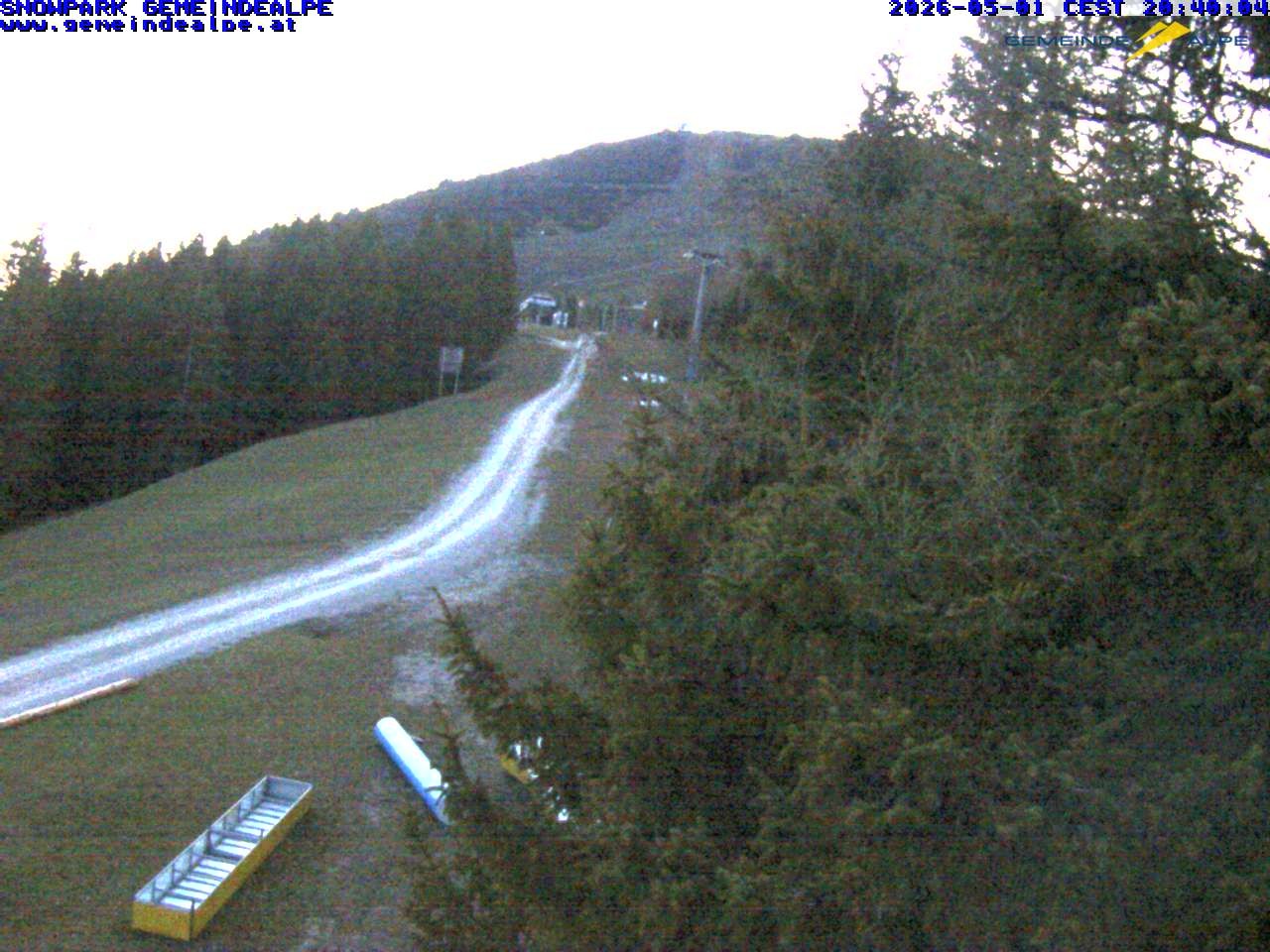Archiv Foto Webcam Mitterbach - Gemeindealpe Snowpark