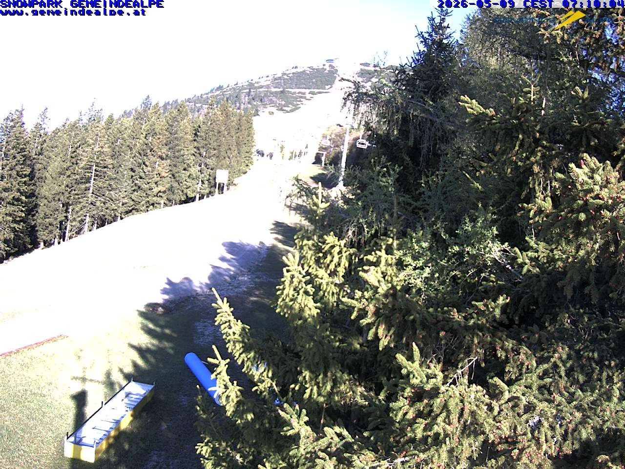 Archiv Foto Webcam Mitterbach - Gemeindealpe Snowpark