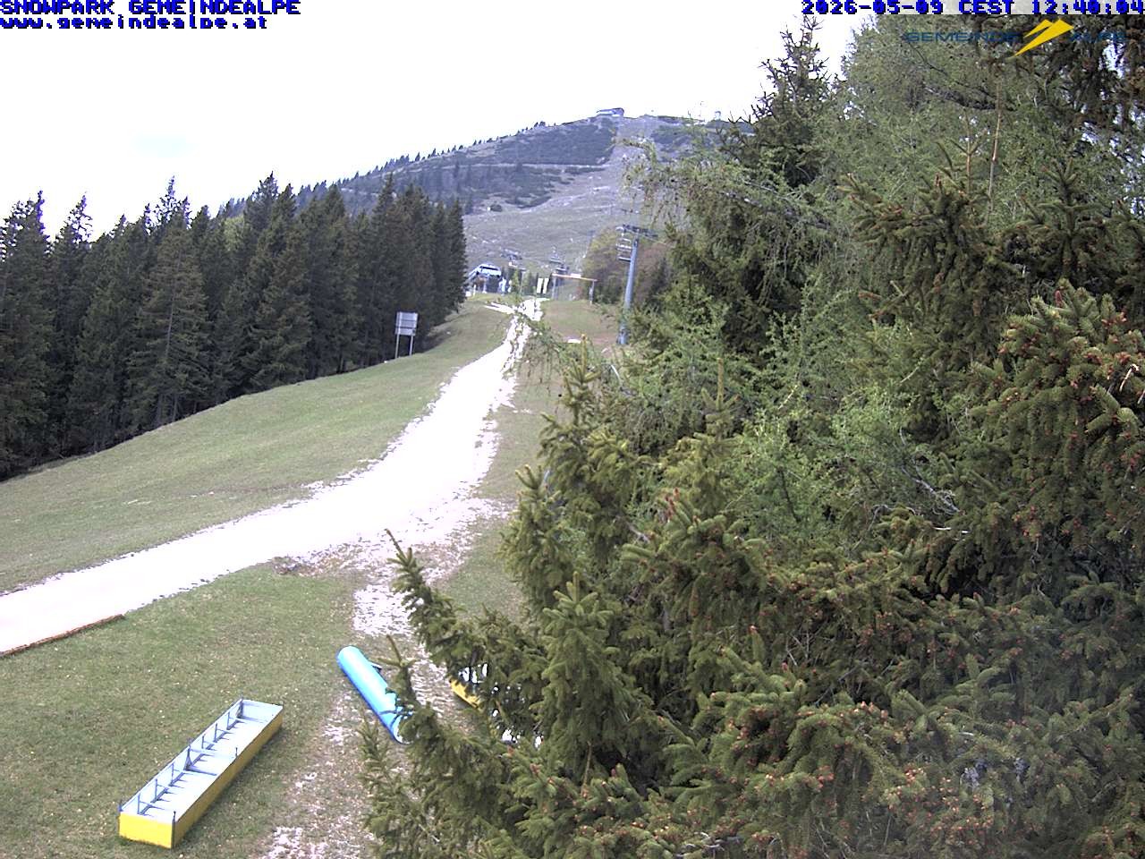 Archiv Foto Webcam Mitterbach - Gemeindealpe Snowpark