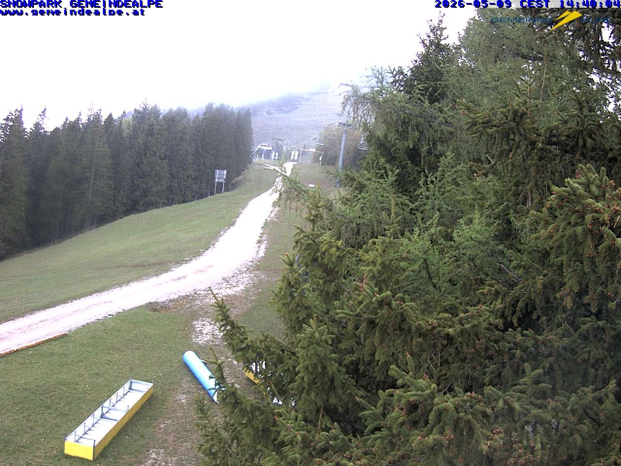 Archiv Foto Webcam Mitterbach - Gemeindealpe Snowpark
