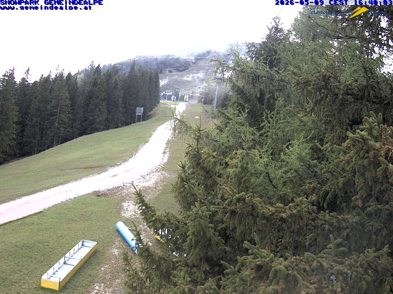 Archiv Foto Webcam Mitterbach - Gemeindealpe Snowpark