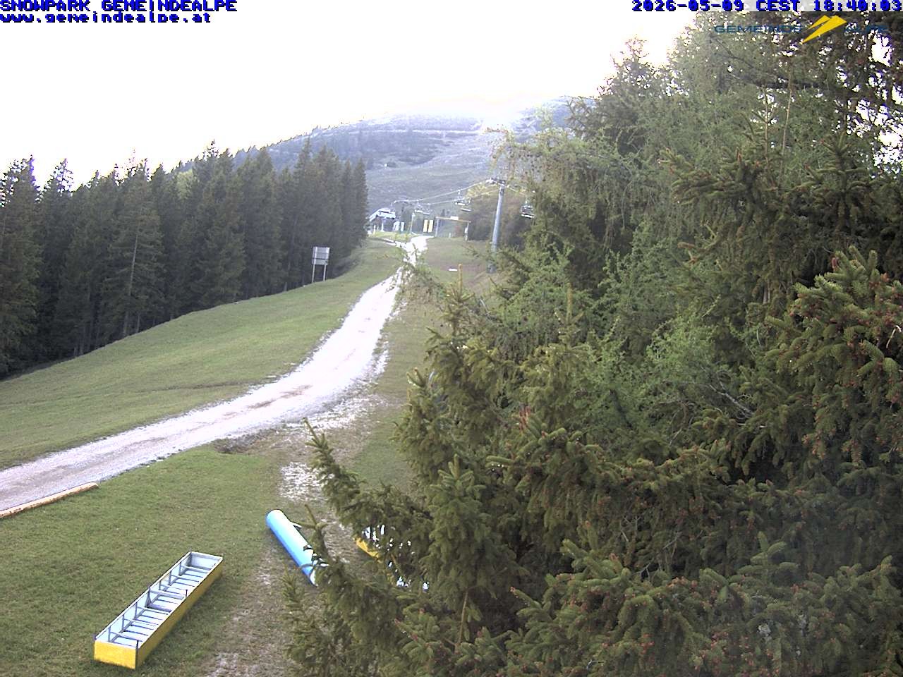 Archiv Foto Webcam Mitterbach - Gemeindealpe Snowpark