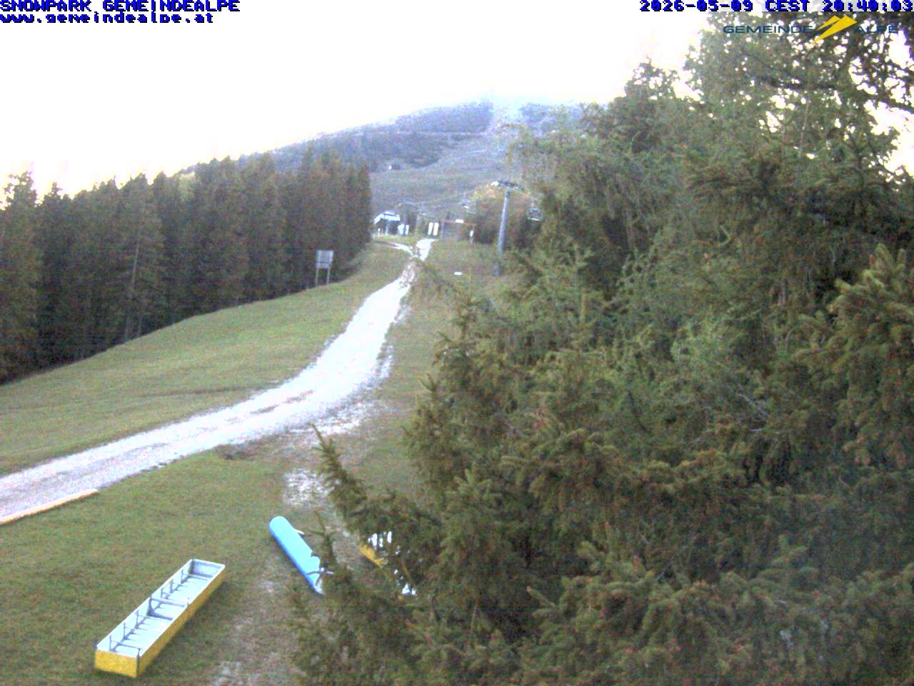 Archiv Foto Webcam Mitterbach - Gemeindealpe Snowpark
