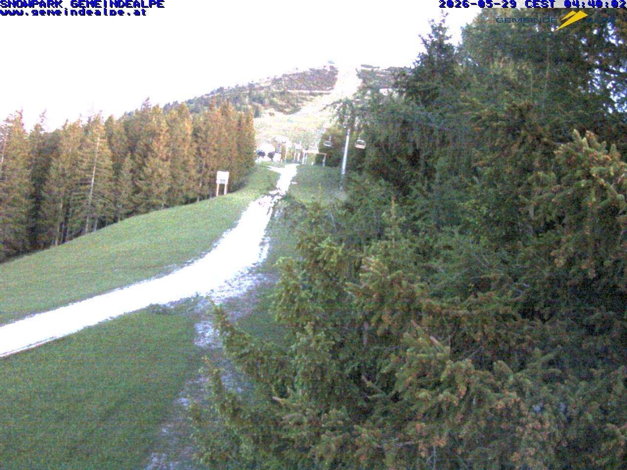 Archiv Foto Webcam Mitterbach - Gemeindealpe Snowpark