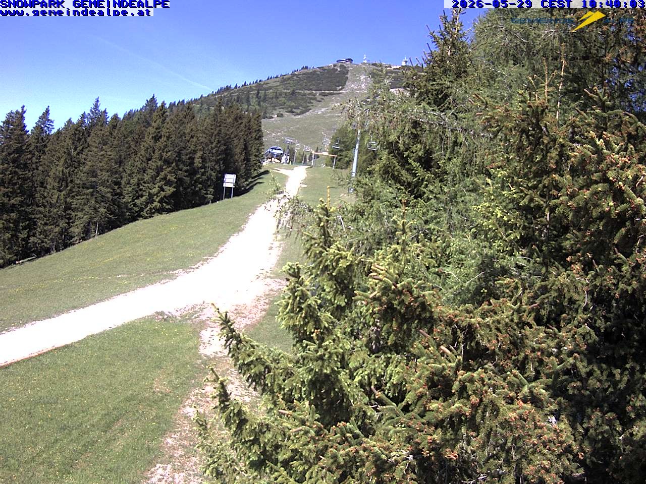 Archiv Foto Webcam Mitterbach - Gemeindealpe Snowpark