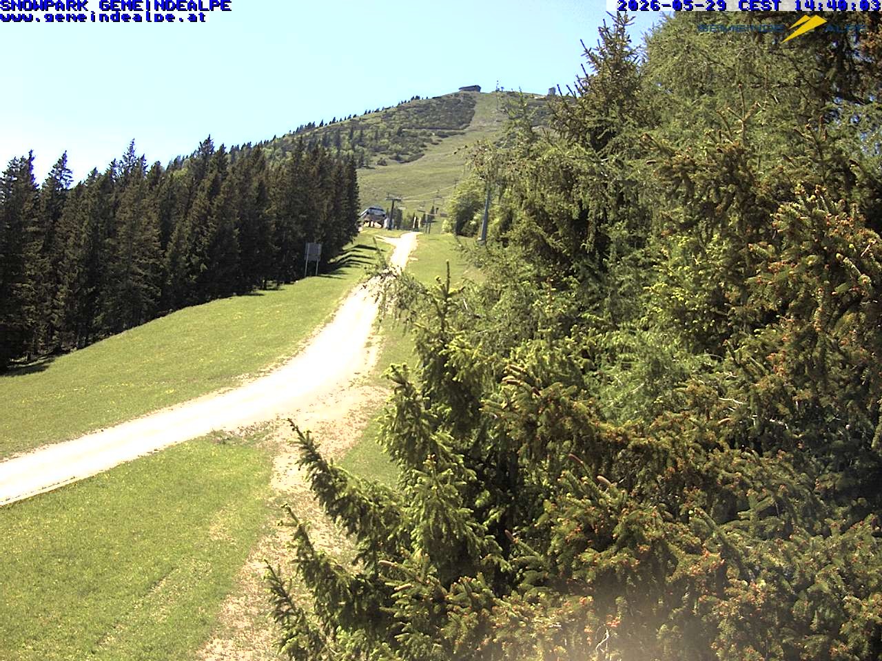 Archiv Foto Webcam Mitterbach - Gemeindealpe Snowpark