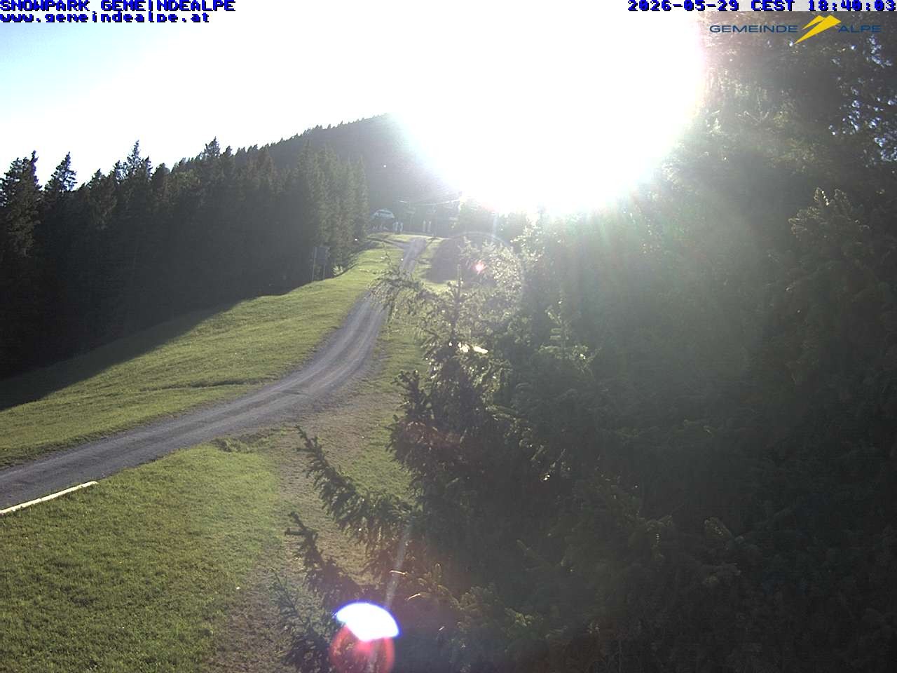 Archiv Foto Webcam Mitterbach - Gemeindealpe Snowpark