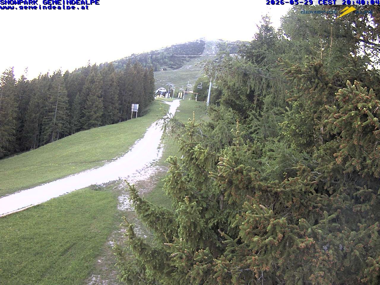 Archiv Foto Webcam Mitterbach - Gemeindealpe Snowpark