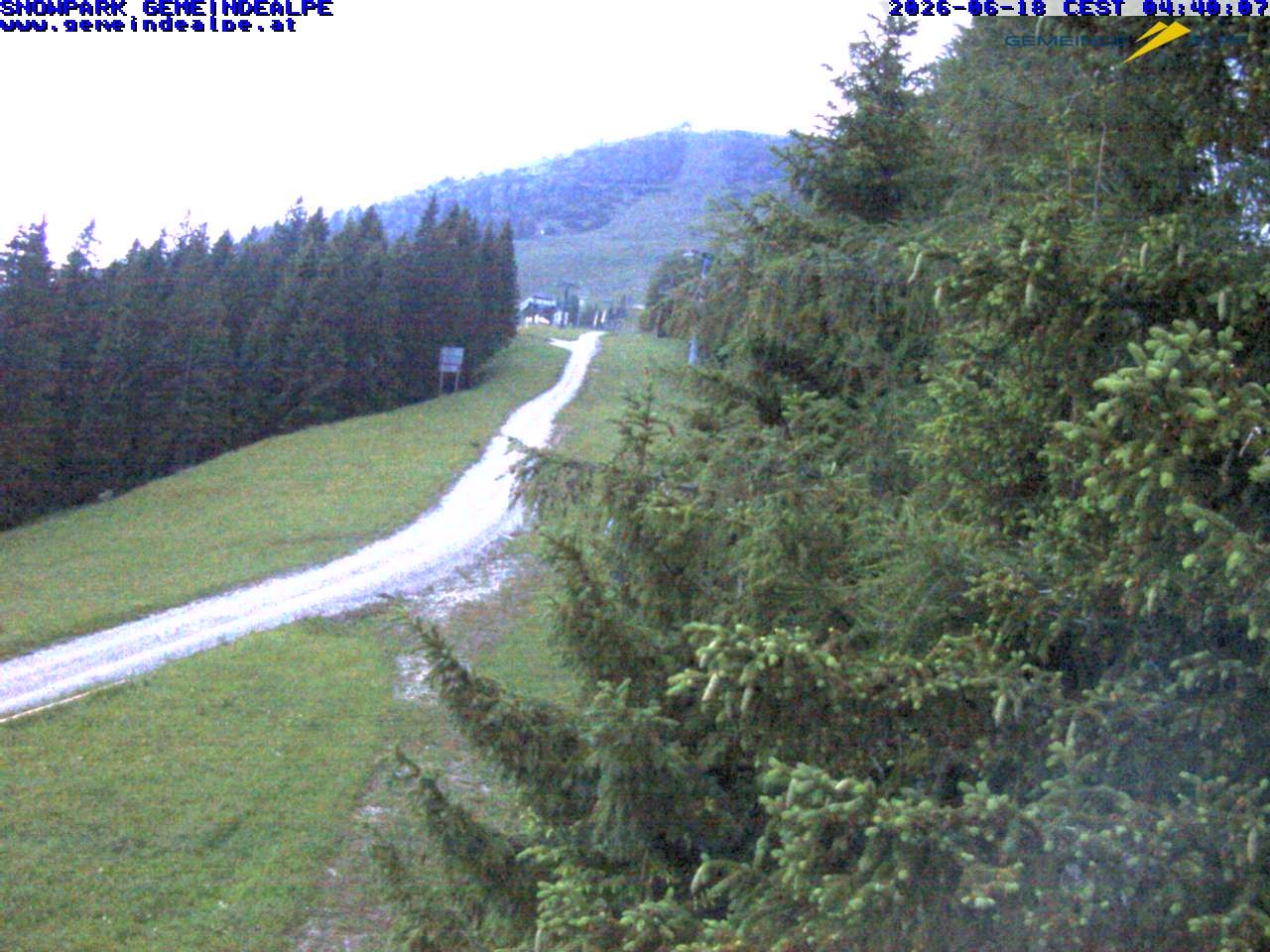 Archiv Foto Webcam Mitterbach - Gemeindealpe Snowpark