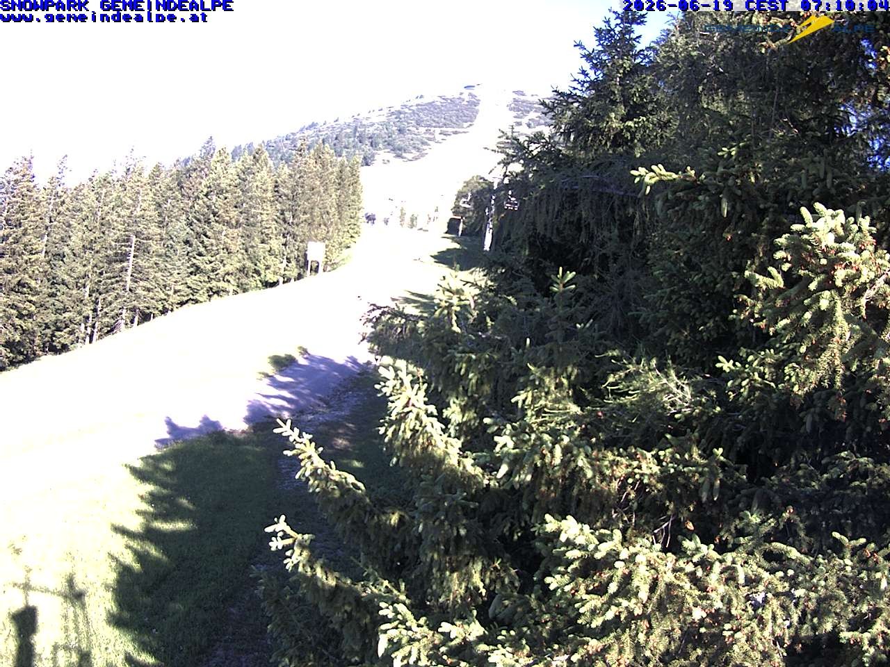 Archiv Foto Webcam Mitterbach - Gemeindealpe Snowpark