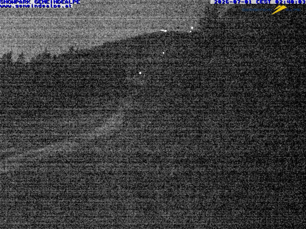 Archiv Foto Webcam Mitterbach - Gemeindealpe Snowpark