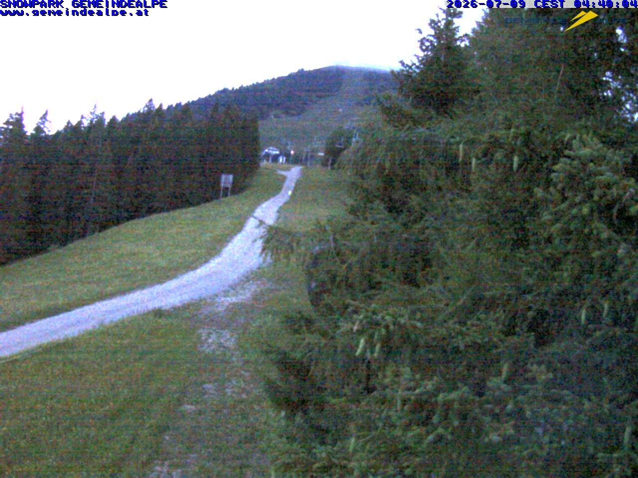 Archiv Foto Webcam Mitterbach - Gemeindealpe Snowpark