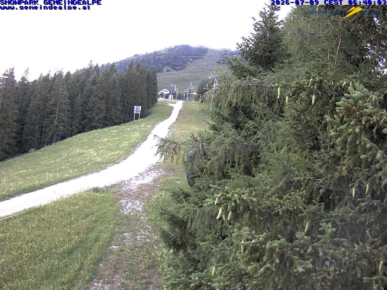 Archiv Foto Webcam Mitterbach - Gemeindealpe Snowpark