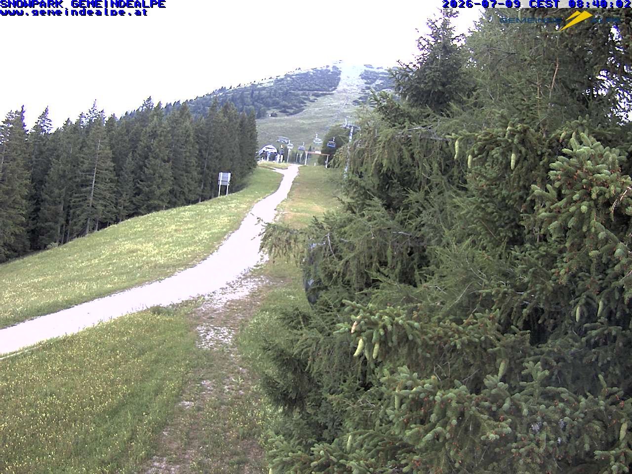 Archiv Foto Webcam Mitterbach - Gemeindealpe Snowpark