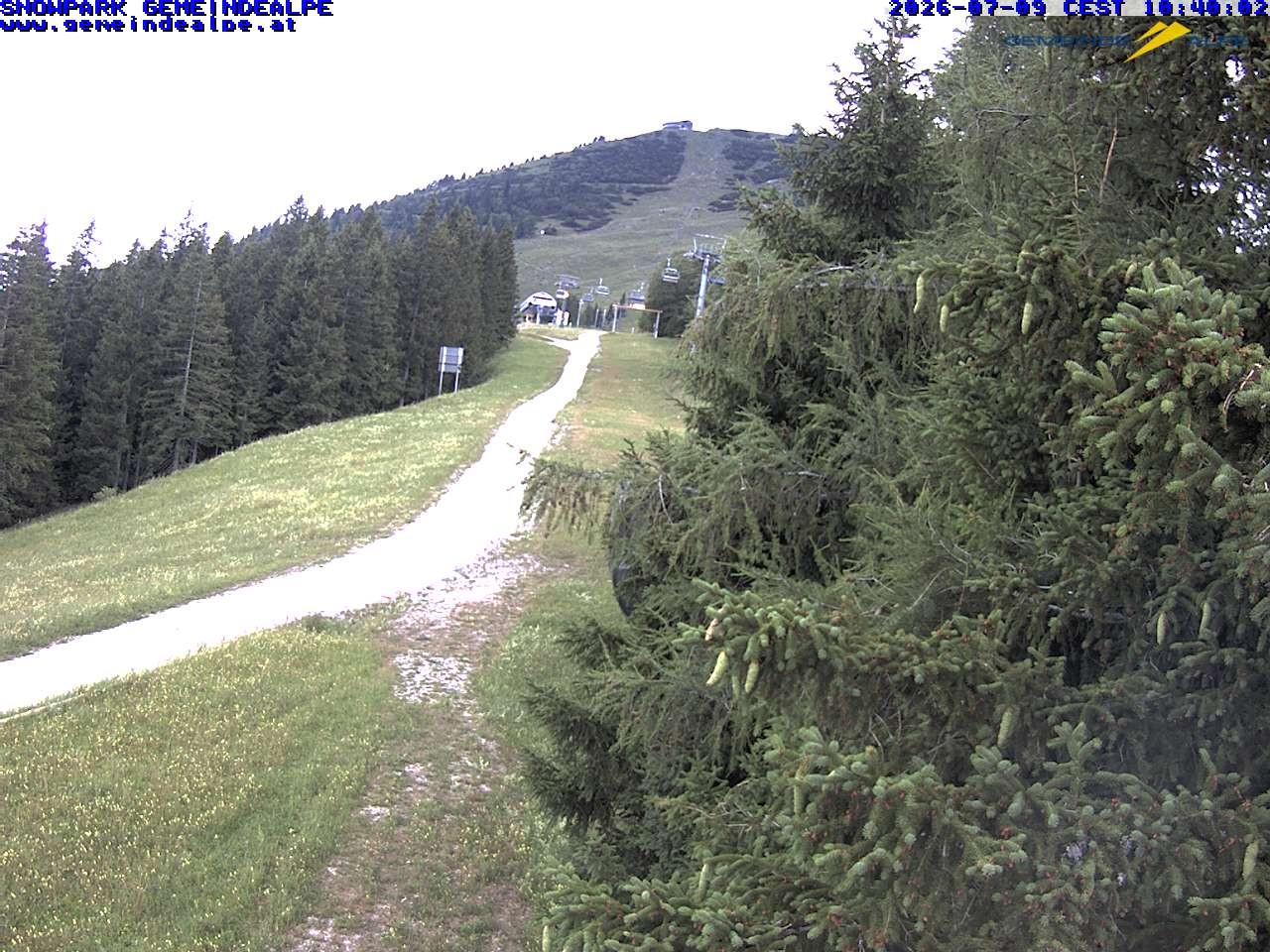 Archiv Foto Webcam Mitterbach - Gemeindealpe Snowpark