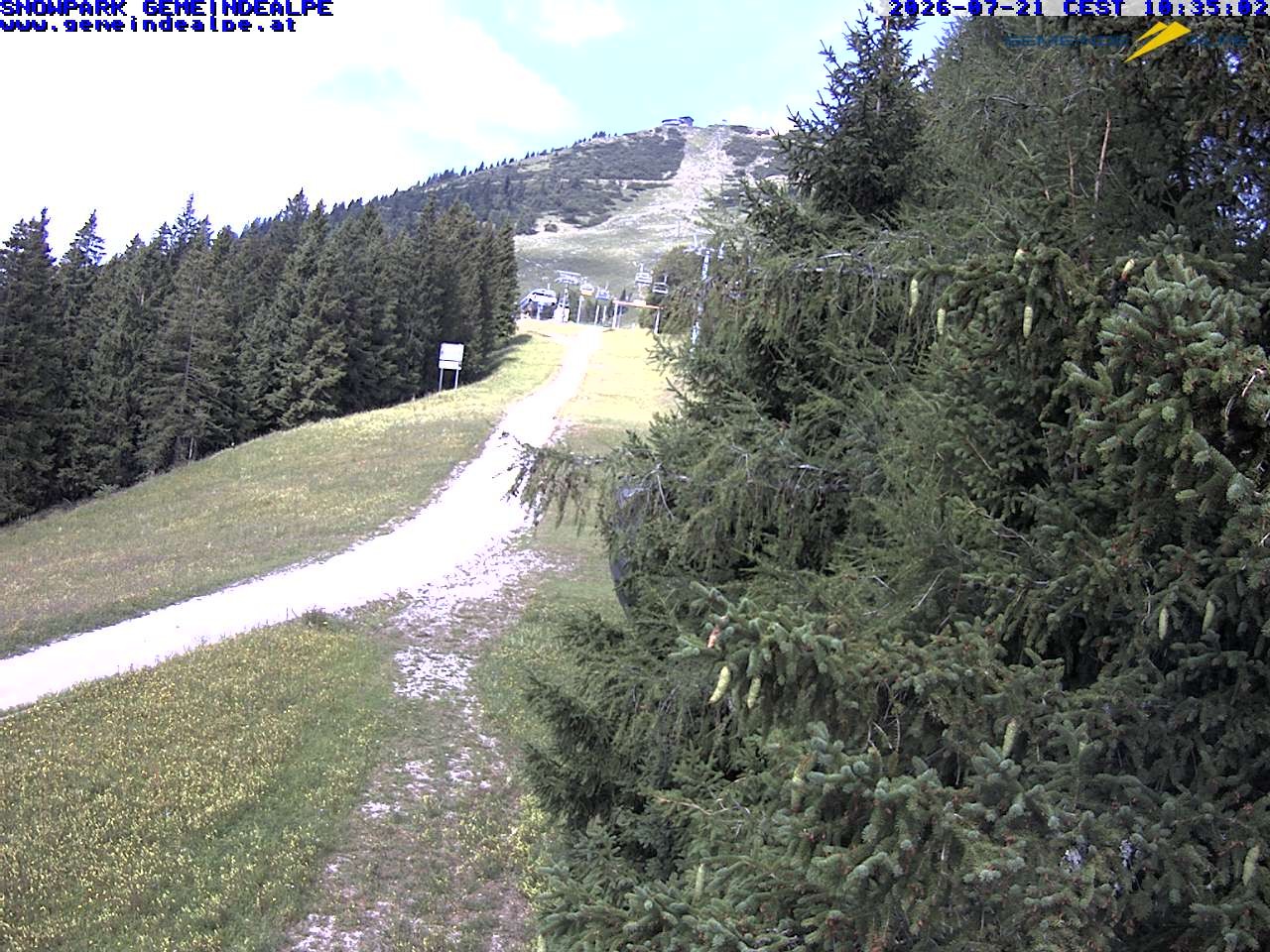 Archiv Foto Webcam Mitterbach - Gemeindealpe Snowpark