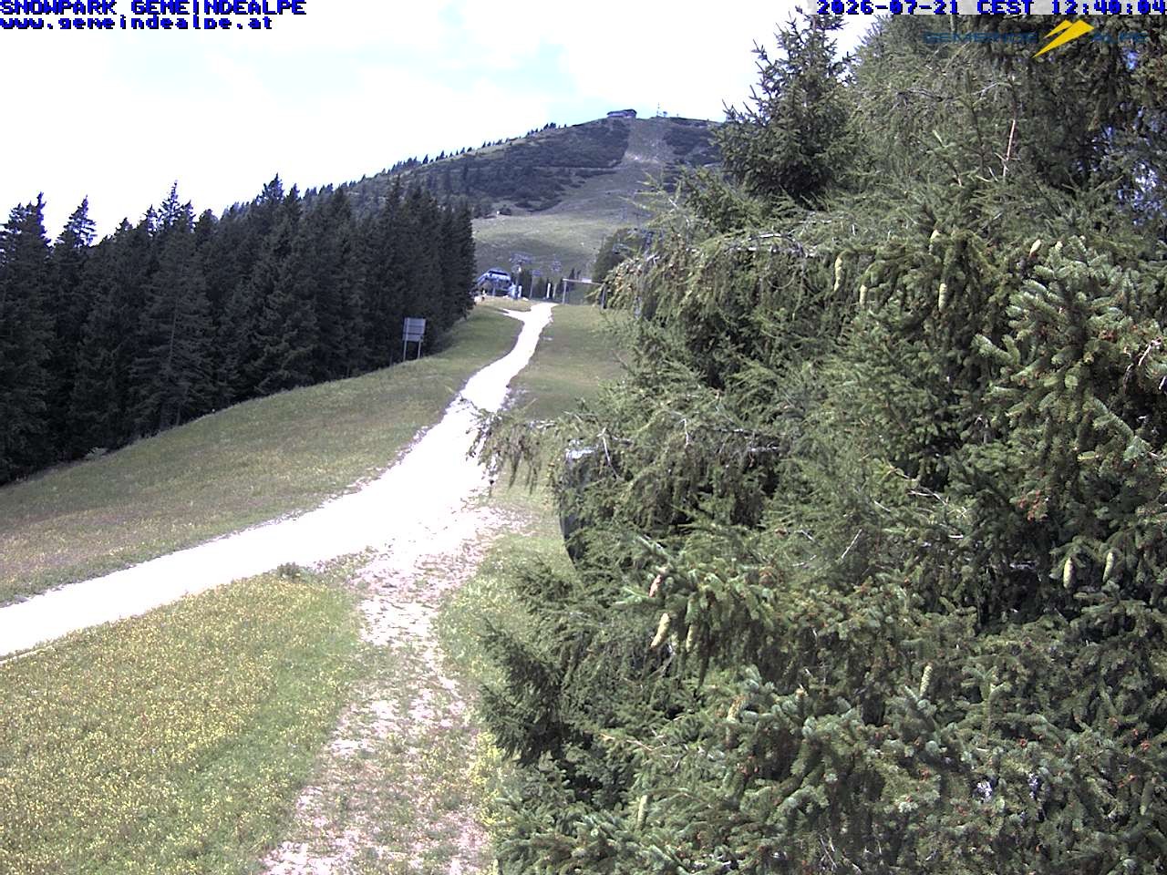 Archiv Foto Webcam Mitterbach - Gemeindealpe Snowpark