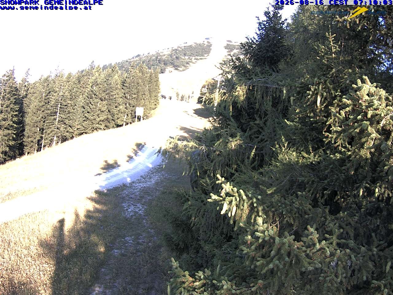 Archiv Foto Webcam Mitterbach - Gemeindealpe Snowpark