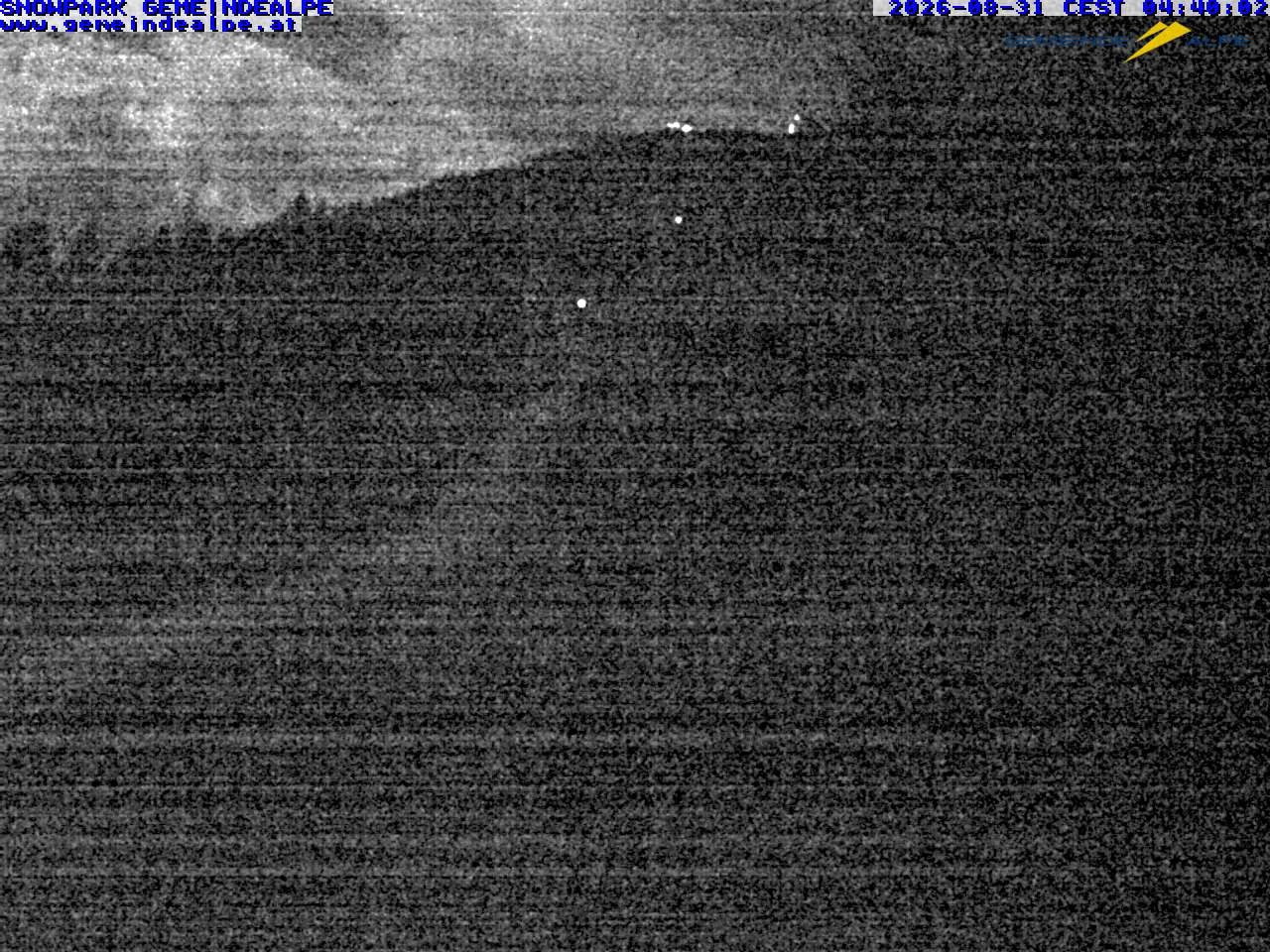 Archiv Foto Webcam Mitterbach - Gemeindealpe Snowpark