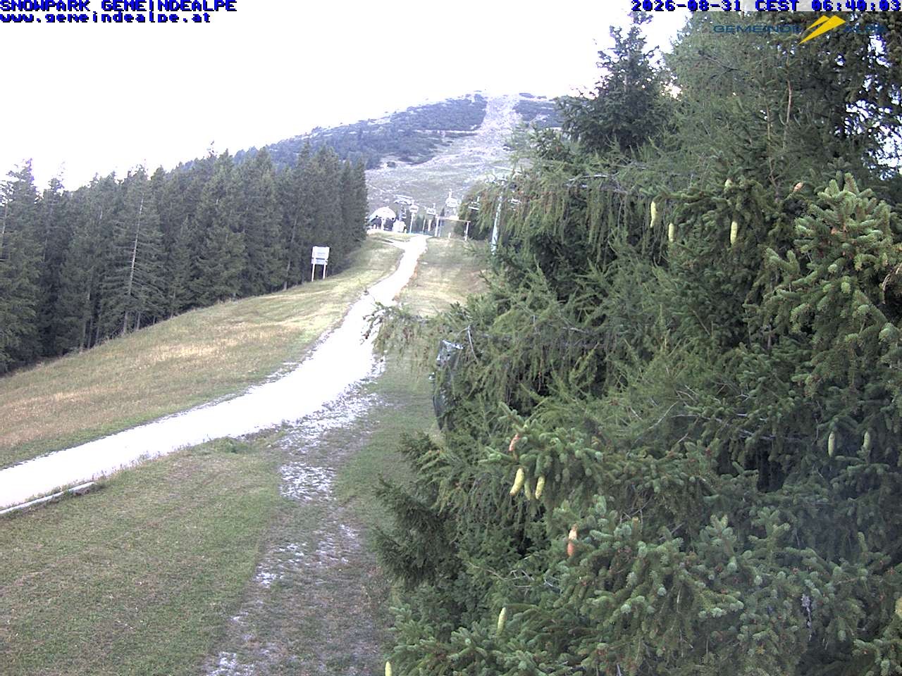 Archiv Foto Webcam Mitterbach - Gemeindealpe Snowpark