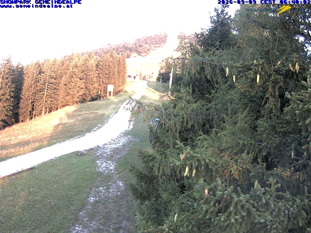 Archiv Foto Webcam Mitterbach - Gemeindealpe Snowpark