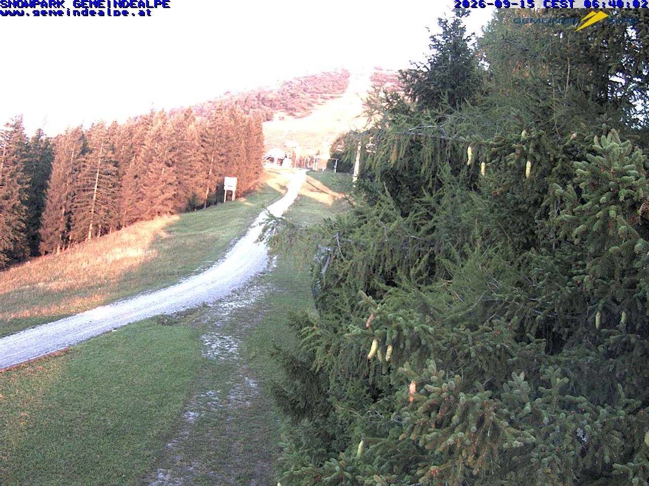 Archiv Foto Webcam Mitterbach - Gemeindealpe Snowpark