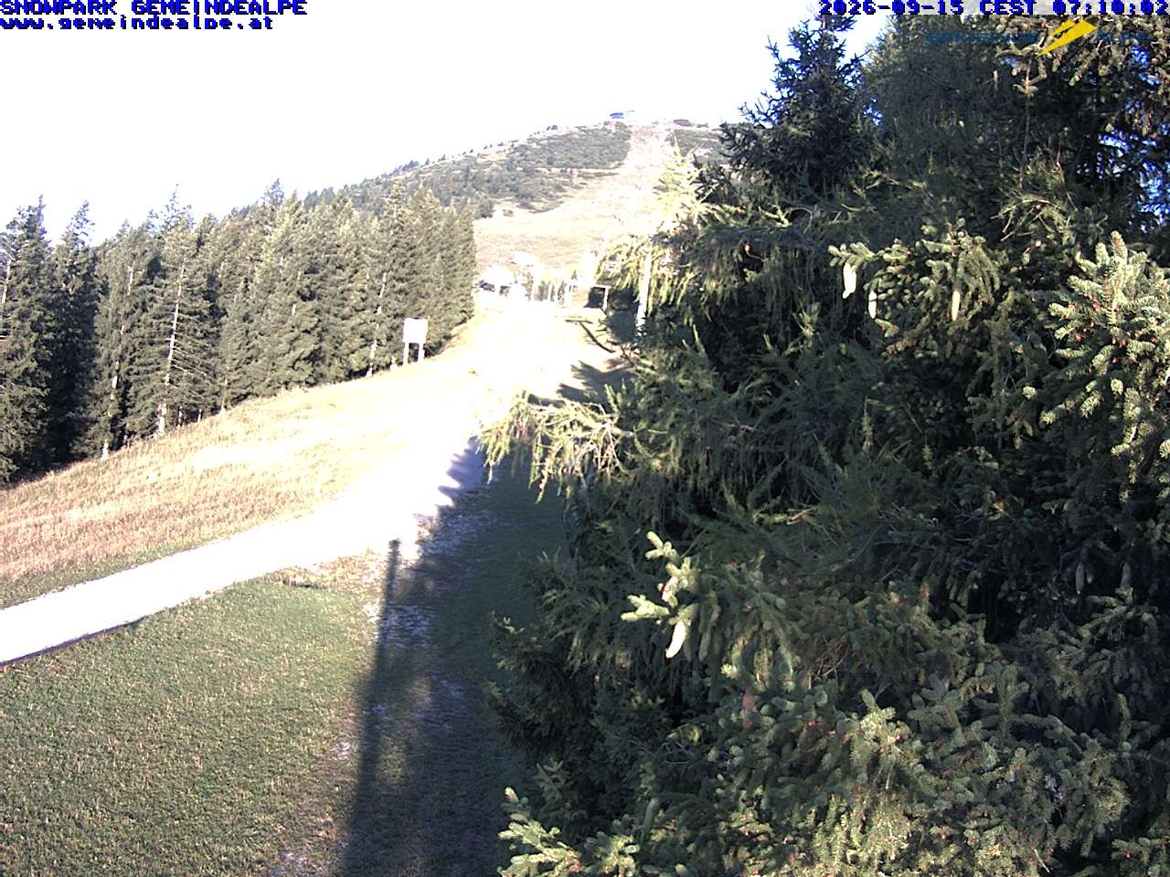 Archiv Foto Webcam Mitterbach - Gemeindealpe Snowpark
