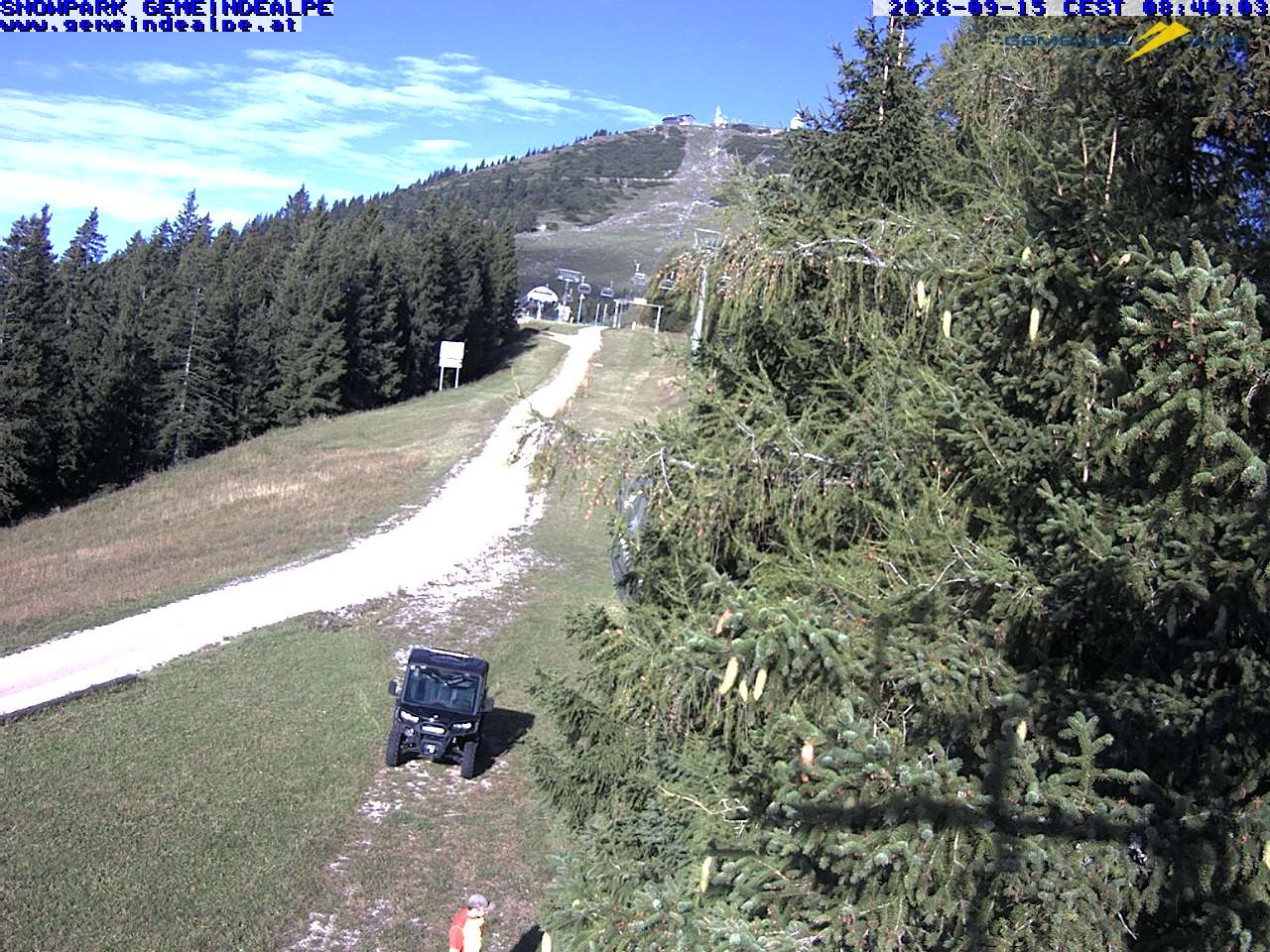 Archiv Foto Webcam Mitterbach - Gemeindealpe Snowpark
