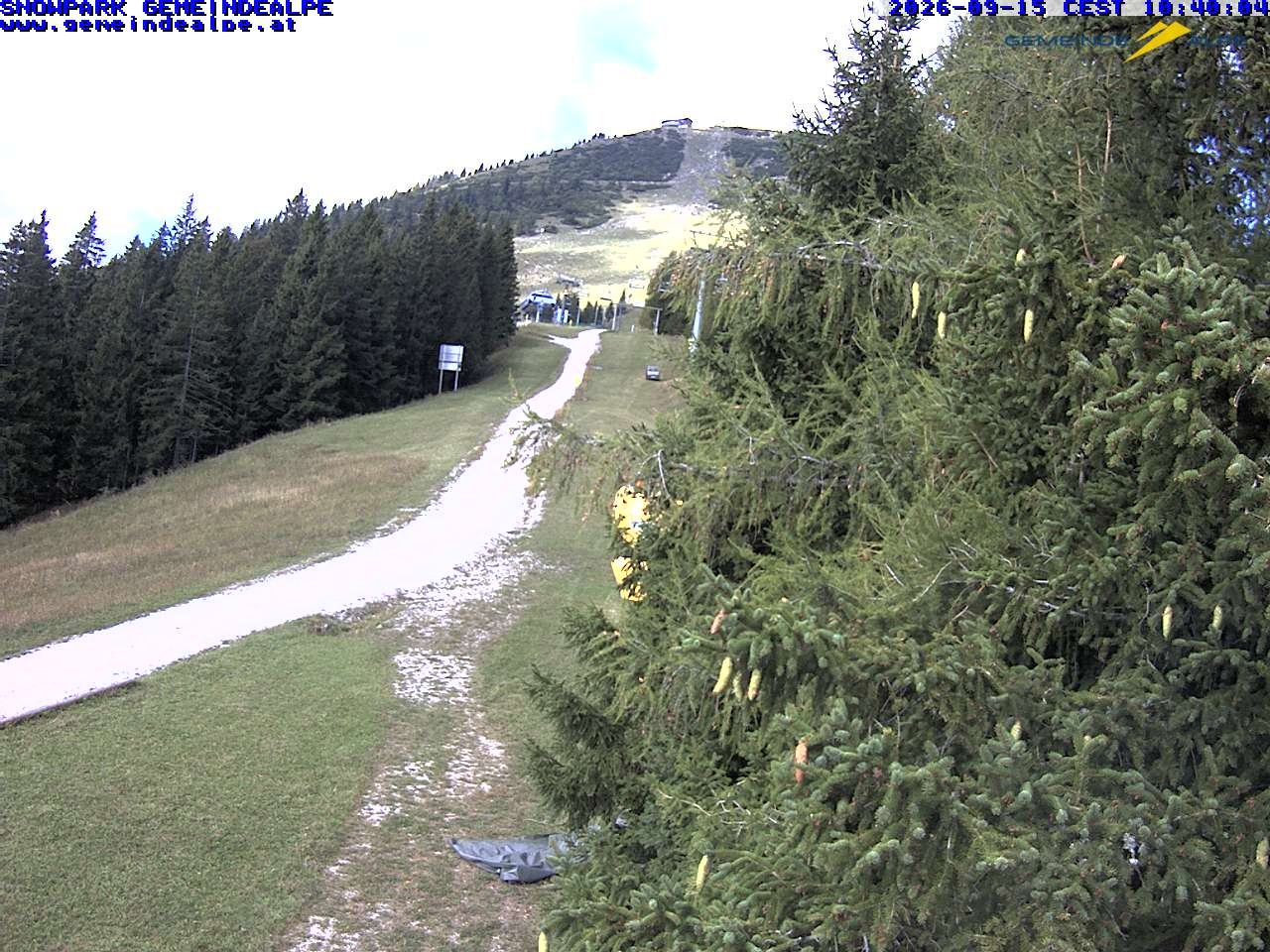 Archiv Foto Webcam Mitterbach - Gemeindealpe Snowpark