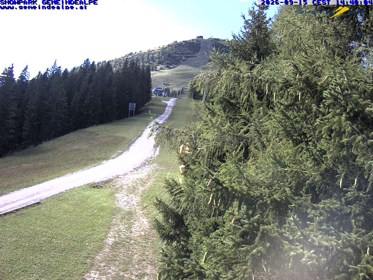 Archiv Foto Webcam Mitterbach - Gemeindealpe Snowpark