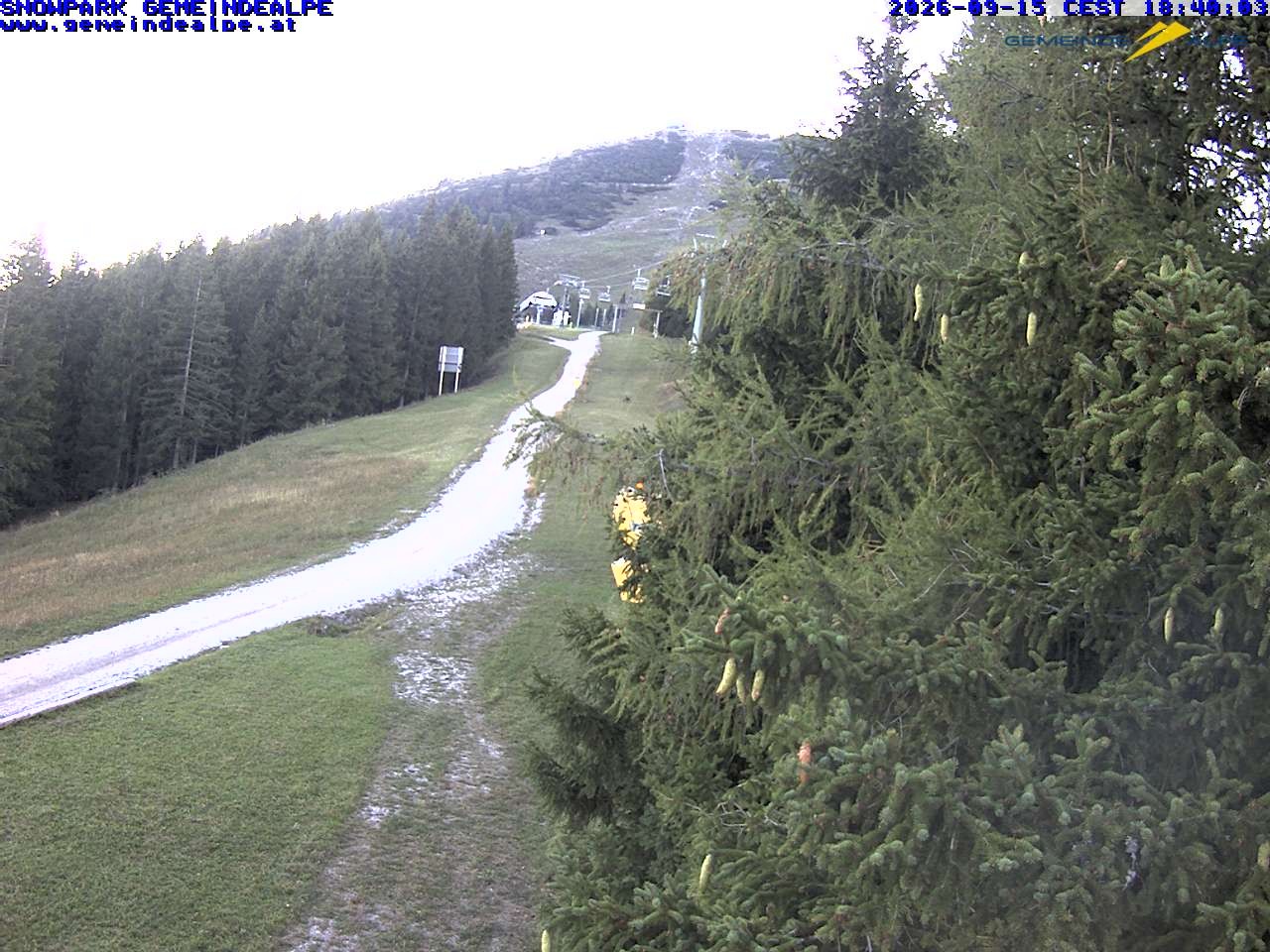 Archiv Foto Webcam Mitterbach - Gemeindealpe Snowpark