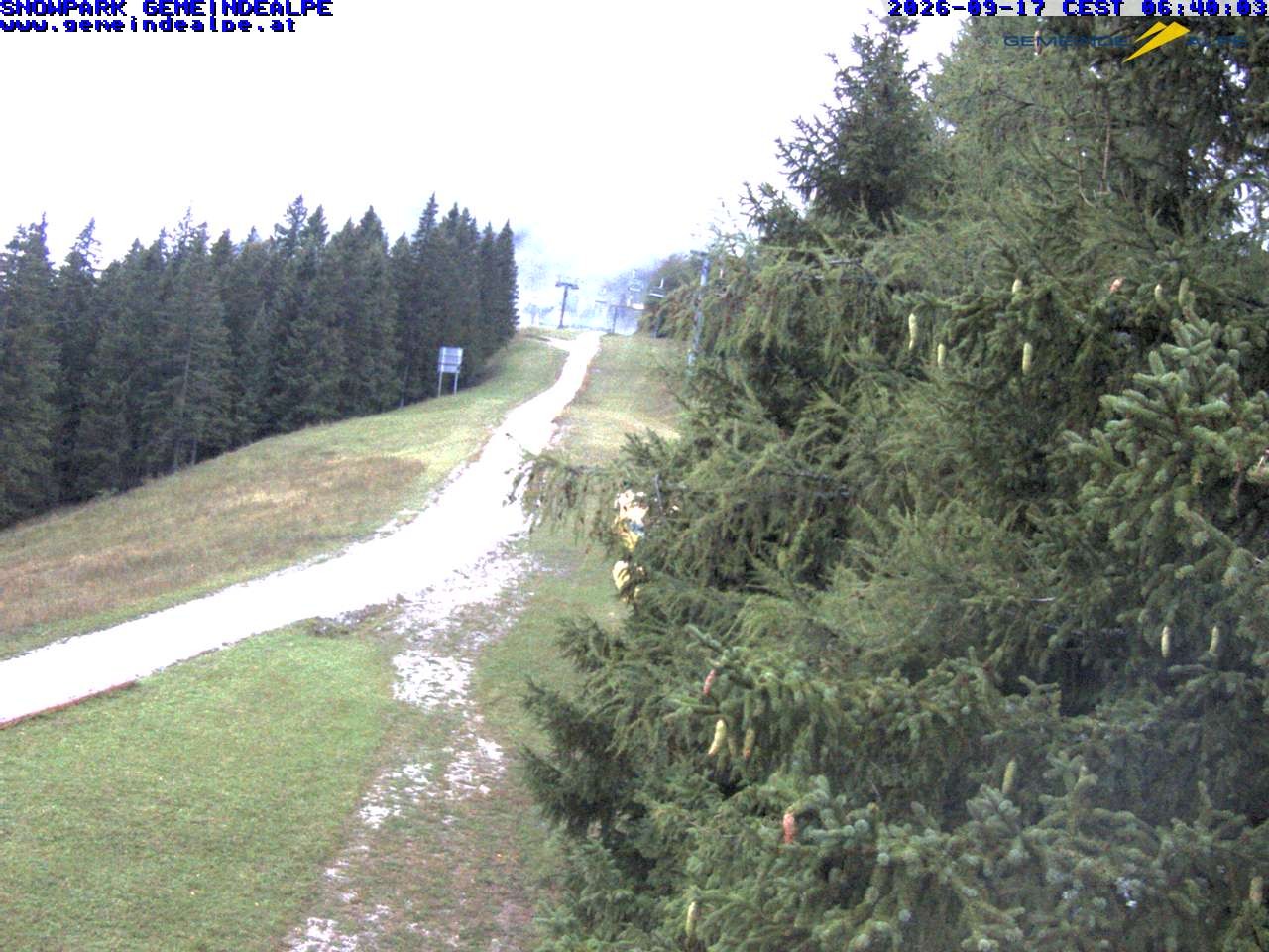 Archiv Foto Webcam Mitterbach - Gemeindealpe Snowpark