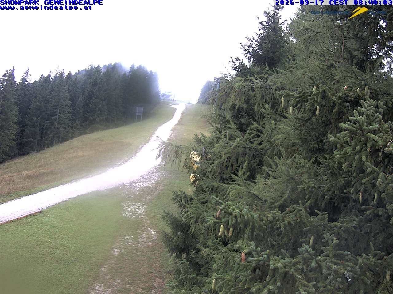 Archiv Foto Webcam Mitterbach - Gemeindealpe Snowpark