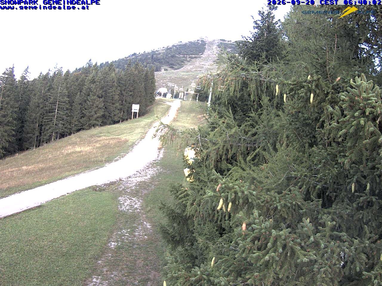 Archiv Foto Webcam Mitterbach - Gemeindealpe Snowpark