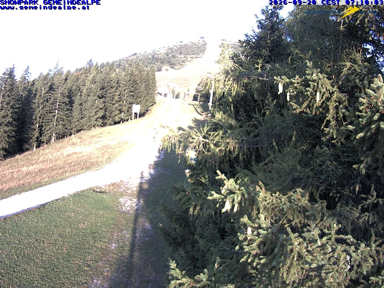 Archiv Foto Webcam Mitterbach - Gemeindealpe Snowpark