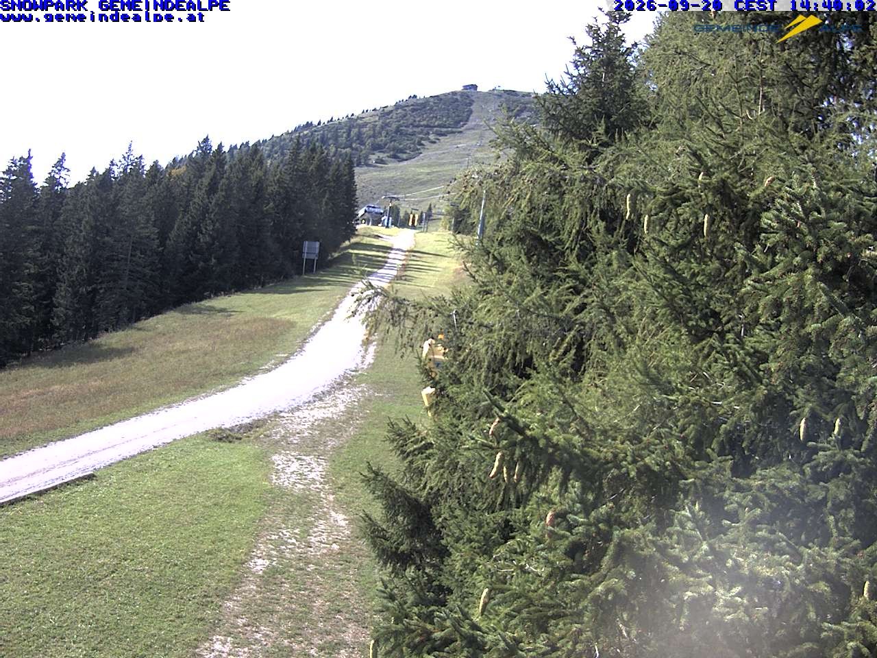 Archiv Foto Webcam Mitterbach - Gemeindealpe Snowpark